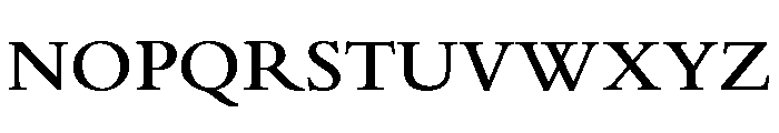 Marion Semibold Font UPPERCASE