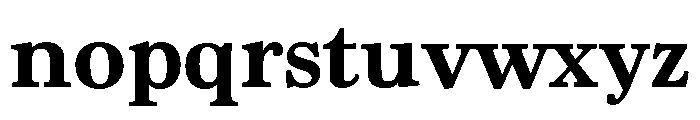 Marion Standard Bold Font LOWERCASE