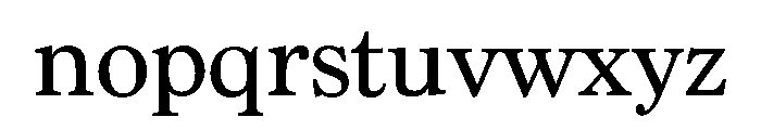 Marion Standard Regular Font LOWERCASE