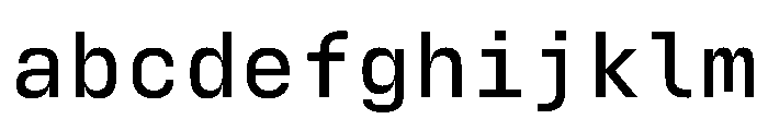 Martian Mono Variable Medium FONT