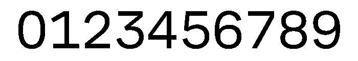 Martian Mono Variable Regular Font OTHER CHARS
