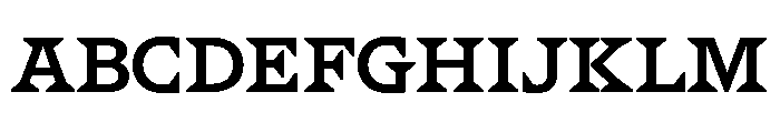 Masonic Lodge Medium Font UPPERCASE