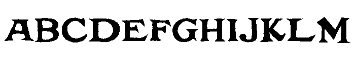 Masonic Lodge Regular Font UPPERCASE
