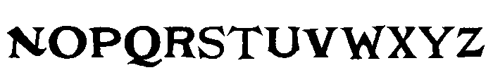 Masonic Lodge Regular Font UPPERCASE