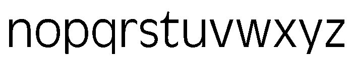 Massilia Variable Light Font LOWERCASE