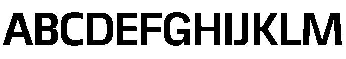 Matangi Heavy Font UPPERCASE