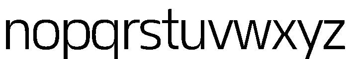 Matangi Medium Font LOWERCASE