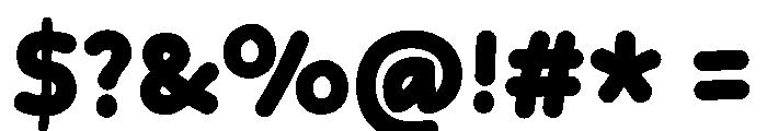 Matemasie Bold Font OTHER CHARS