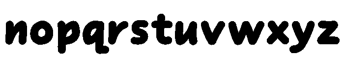 Matemasie Bold Font LOWERCASE