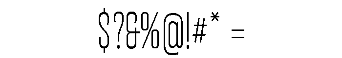Mazurquica VF Thin Font OTHER CHARS