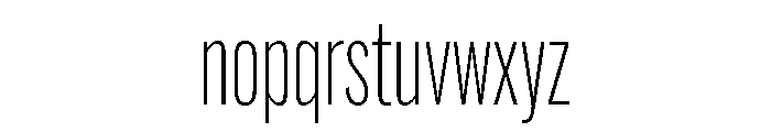 Mazurquica Variable Thin Font LOWERCASE