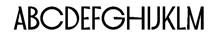 MACHUN Font UPPERCASE