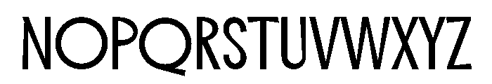 MACHUN Font UPPERCASE