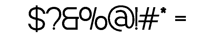 MAFFIDE-ExtraLight Font OTHER CHARS