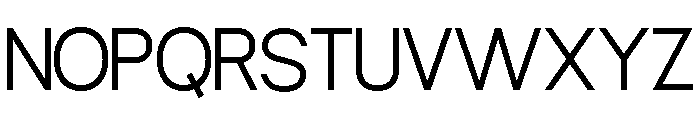 MAFFIDE-ExtraLight Font UPPERCASE