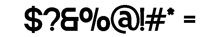 MAFFIDE-Medium Font OTHER CHARS