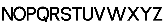 MAFFIDE-Regular Font UPPERCASE