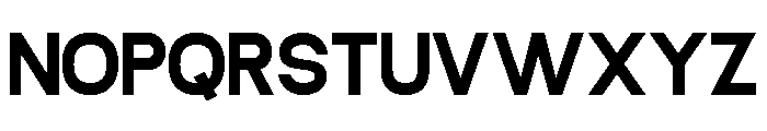 MAFFIDE Semi Bold Font UPPERCASE