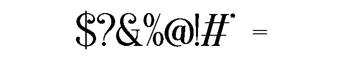 MAGICALCHRISTMAS-Regular Font OTHER CHARS