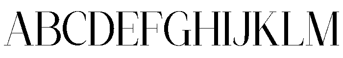 MAGLENZ-Regular Font UPPERCASE