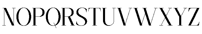 MAGLENZ-Regular Font UPPERCASE