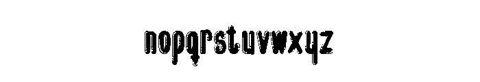 MAGNESIUM Font LOWERCASE