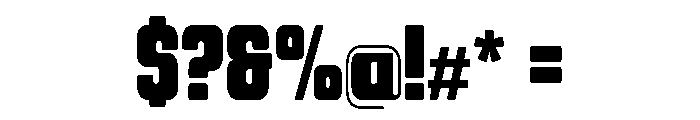 MAGNIFICIENT Regular Font OTHER CHARS
