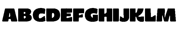 MAHGOD Bold Font UPPERCASE