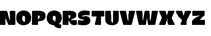 MAHGOD Bold Font UPPERCASE