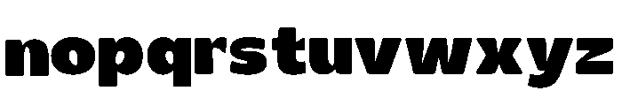 MAHGOD Bold Font LOWERCASE