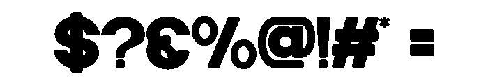 MAISONCRONNE-Regular Font OTHER CHARS