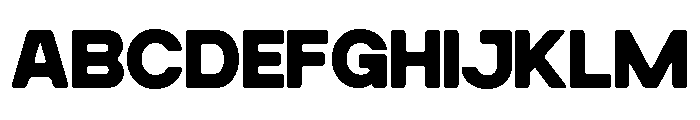 MAISONCRONNE-Regular Font UPPERCASE