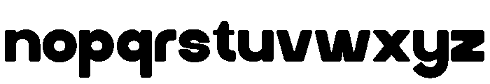MAISONCRONNE-Regular Font LOWERCASE