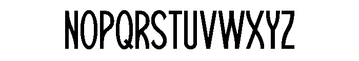 MALBETH Extra Light Font UPPERCASE