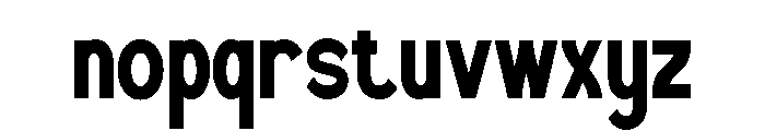 MALBETH-Medium Font LOWERCASE
