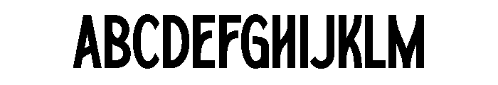 MALBETH-Regular Font UPPERCASE