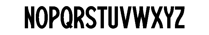 MALBETH-Regular Font UPPERCASE