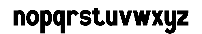 MALBETH Semi Bold Font LOWERCASE