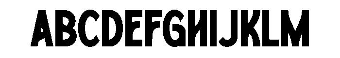 MALBETH-SemiBold Font UPPERCASE
