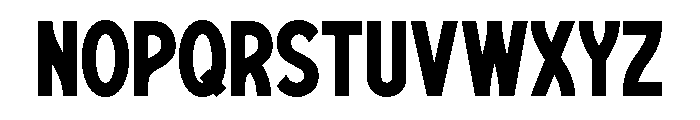 MALBETH-SemiBold Font UPPERCASE