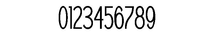 MALBETH-Thin Font OTHER CHARS