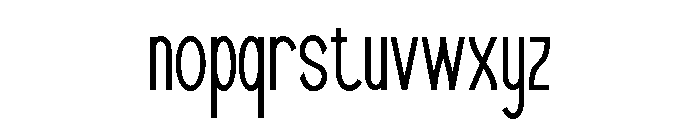MALBETH-Thin Font LOWERCASE
