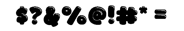MANGO ICE Font OTHER CHARS