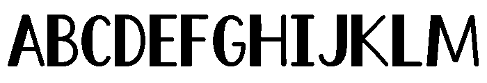MARA Regular Font UPPERCASE