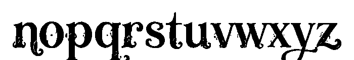MARENCIA Font LOWERCASE