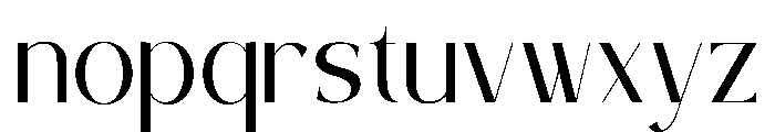 MARETO Regular Font LOWERCASE