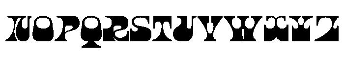 MARU Font UPPERCASE