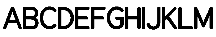 MARVELOZ-Regular Font UPPERCASE