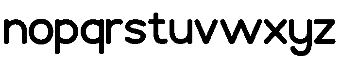 MARVELOZ-Regular Font LOWERCASE