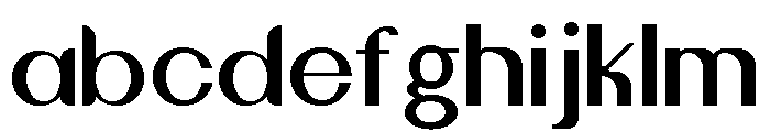 MAVRYK Modern Geometric Display Sans Regular FONT